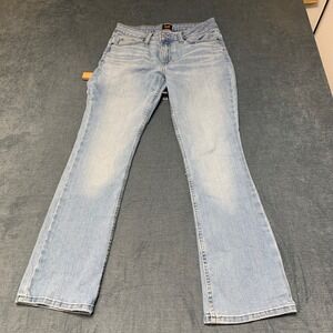 Lee Legendary Bootcut Jeans Womens 6S Blue Denim Cotton Stretch Smarter Fit